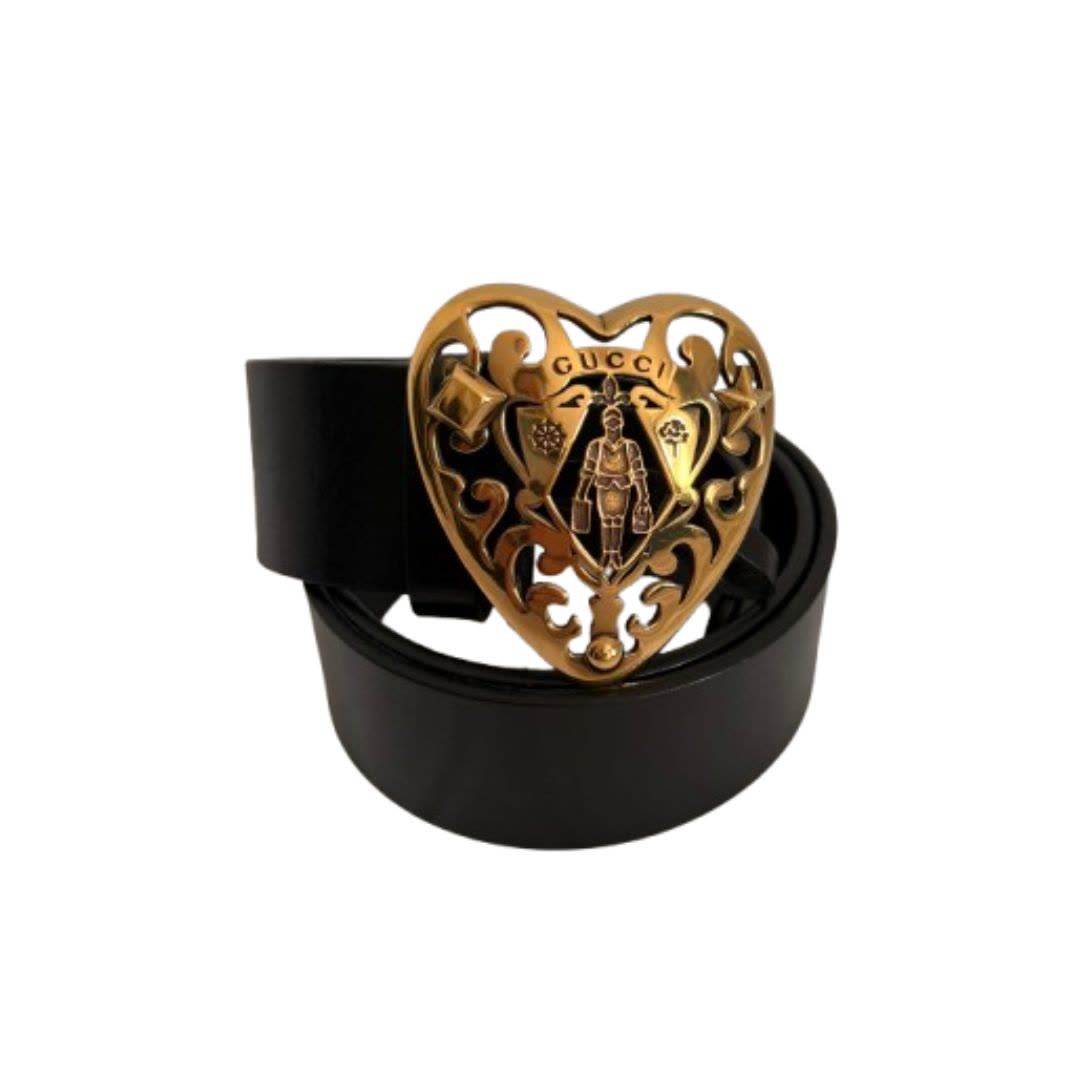 Gucci Gucci Hysteria Heart Buckle belt sz80